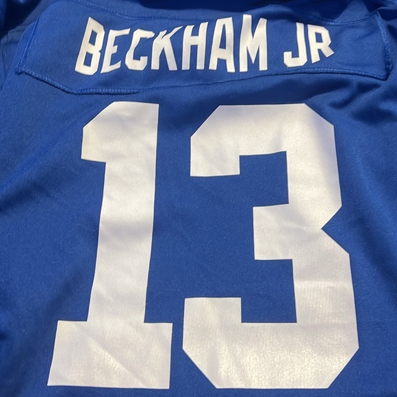 New York Giants Beckham jr NFL jersey size XL - Picture 7 of 9